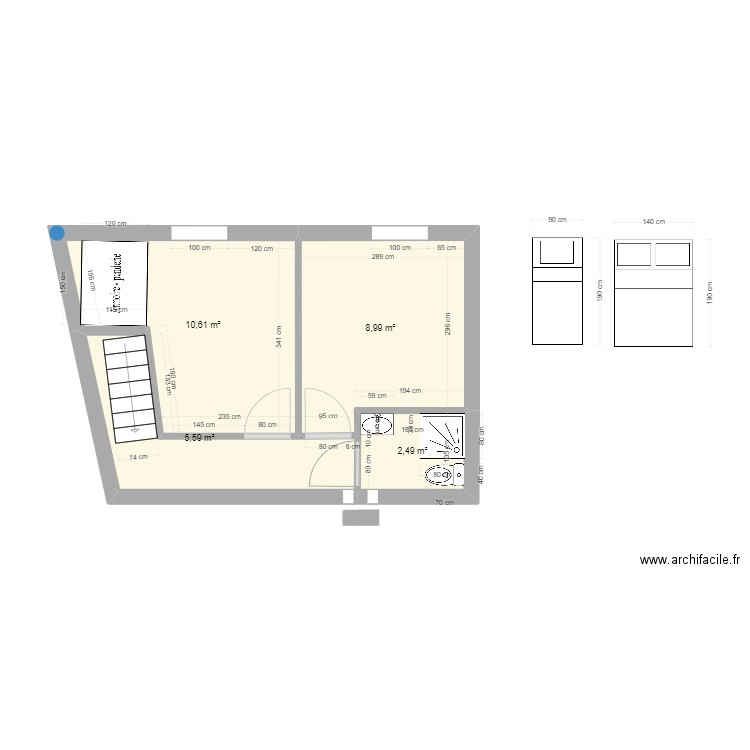Poble2. Plan de 0 pièce et 0 m2