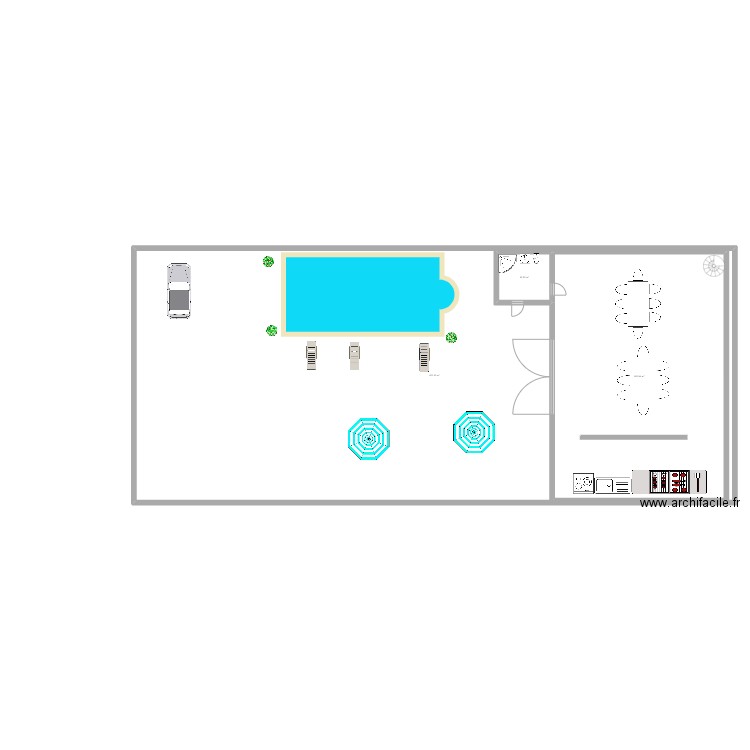 quin. Plan de 0 pièce et 0 m2