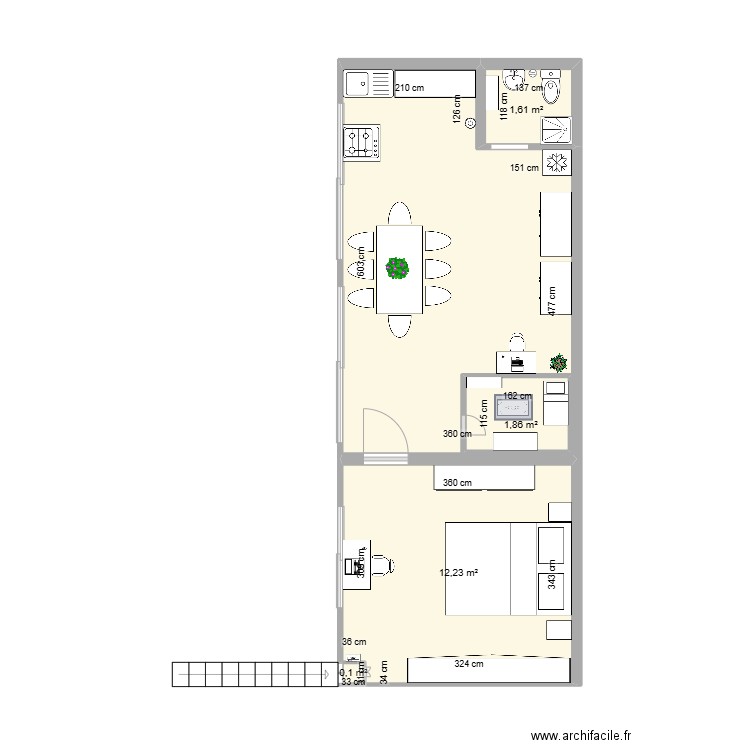 Depa. Plan de 0 pièce et 0 m2