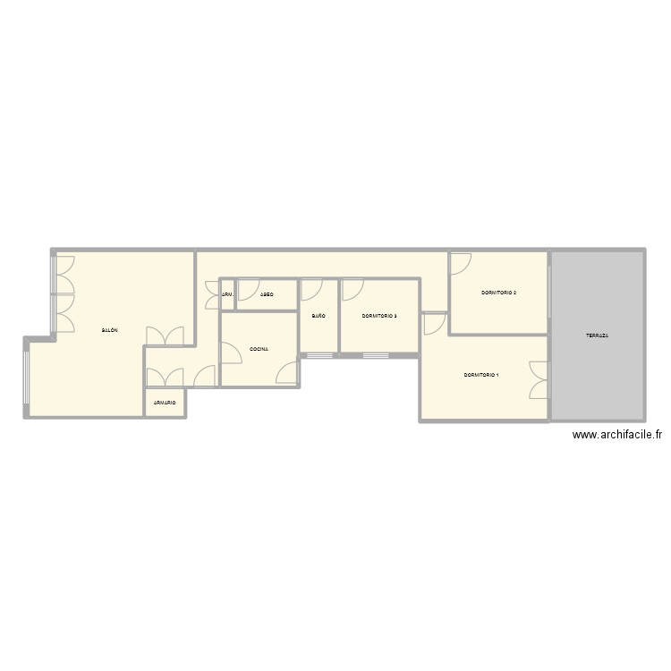 FERNANDO CATOLICO 12 EJEA. Plan de 0 pièce et 0 m2