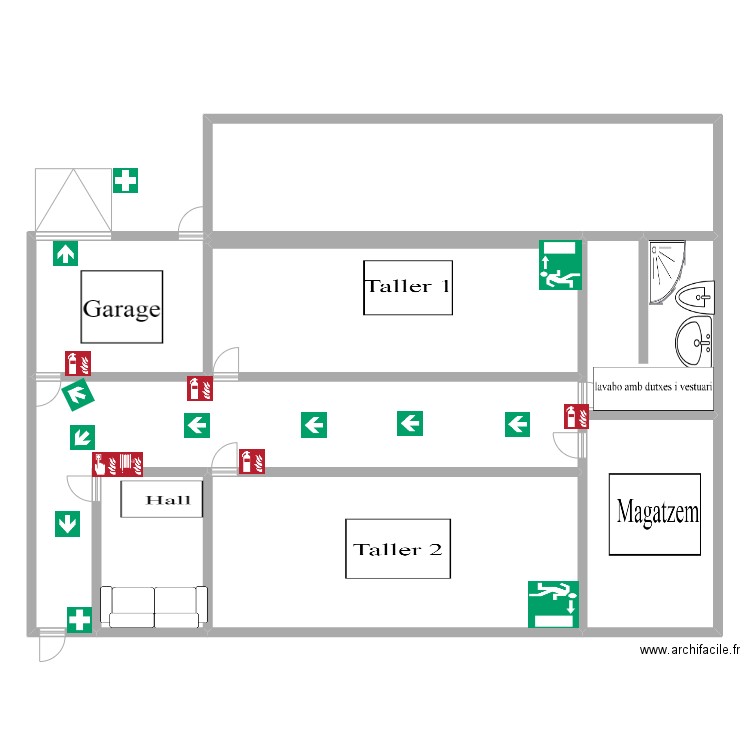  planta baixa. Plan de 0 pièce et 0 m2