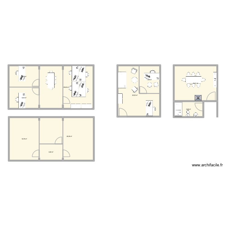 Propuesta Board. Plan de 0 pièce et 0 m2