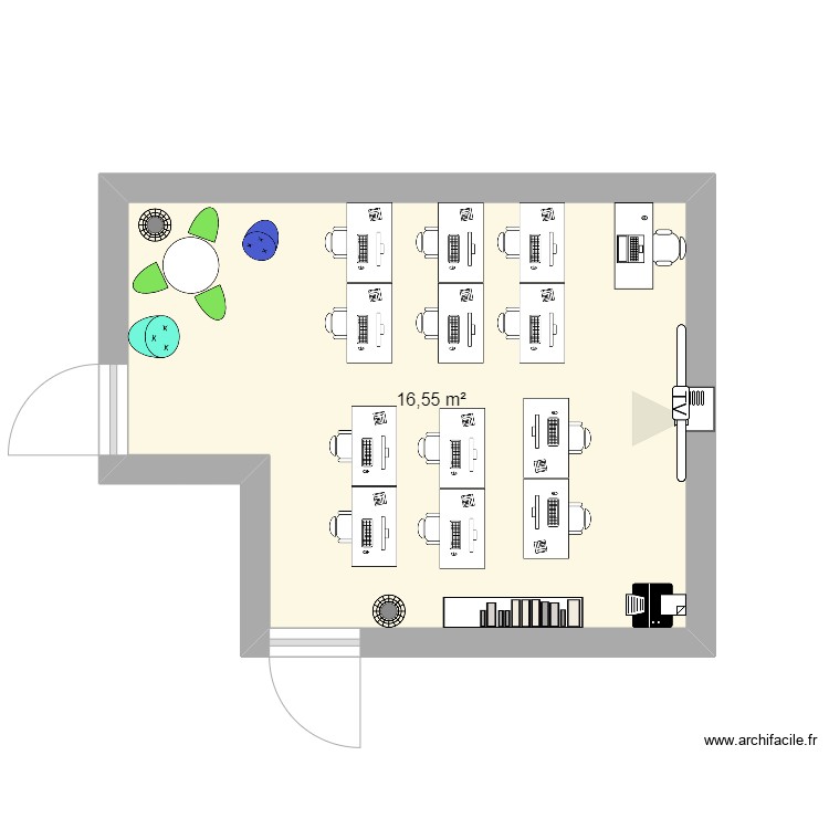 Computer room 2. Plan de 0 pièce et 0 m2