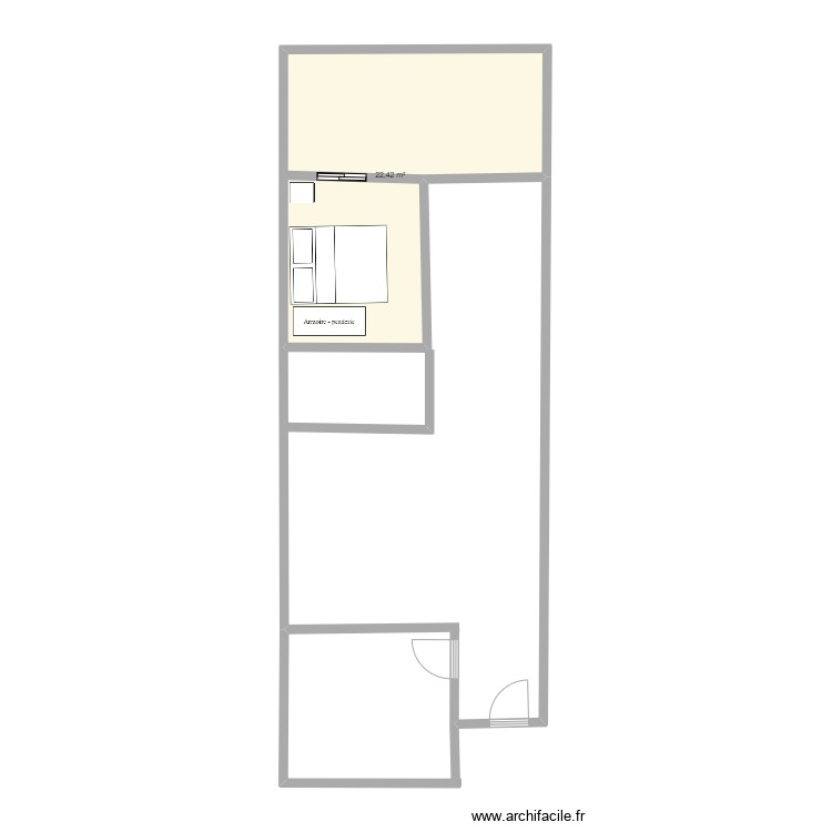 casa. Plan de 0 pièce et 0 m2