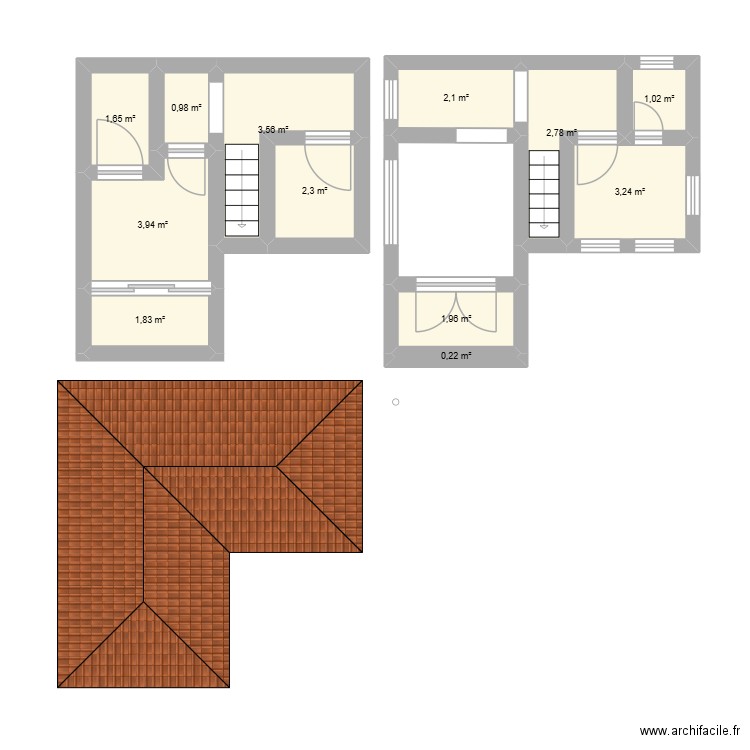 NAtali. Plan de 12 pièces et 26 m2