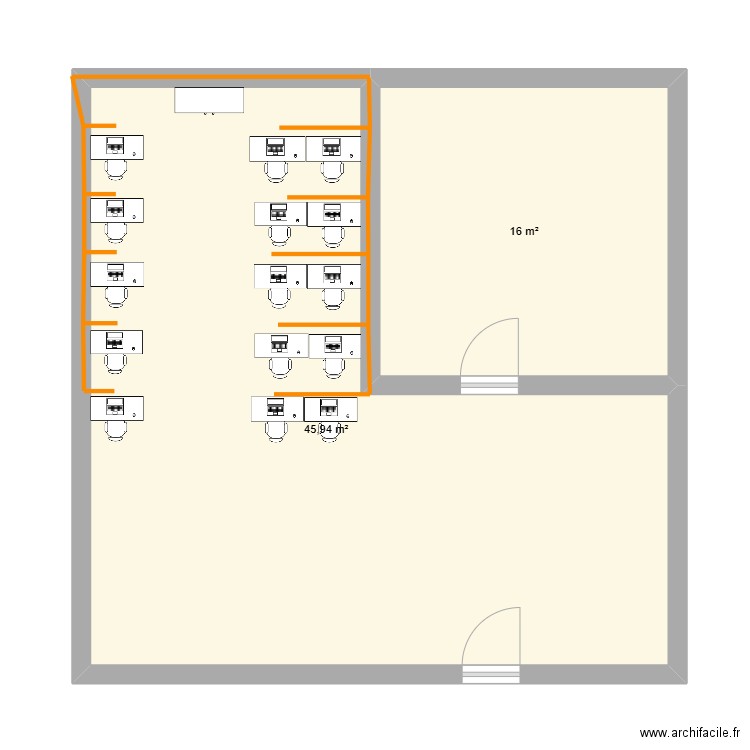presupuestos. Plan de 0 pièce et 0 m2