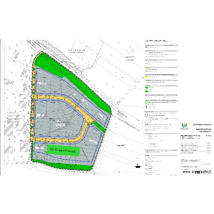 Weissach. Plan de 0 pièce et 0 m2