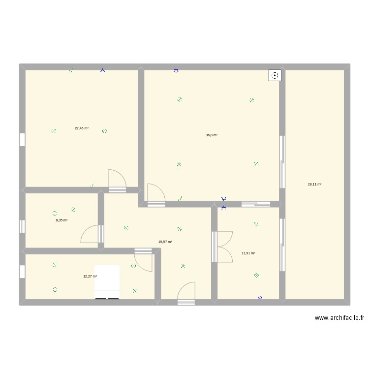 mi casa xuli. Plan de 0 pièce et 0 m2