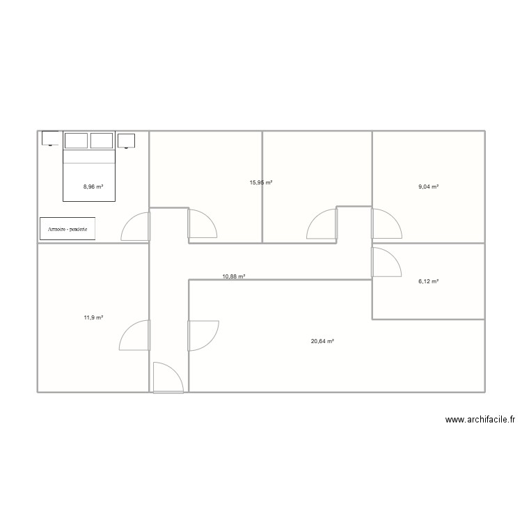 paco. Plan de 0 pièce et 0 m2