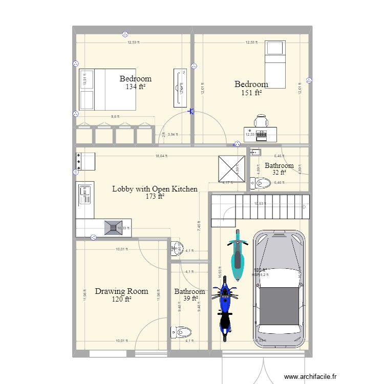 Sushil house 105 gaj new. Plan de 0 pièce et 0 m2