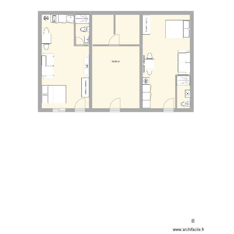 Espiga 1 alquiler. Plan de 0 pièce et 0 m2
