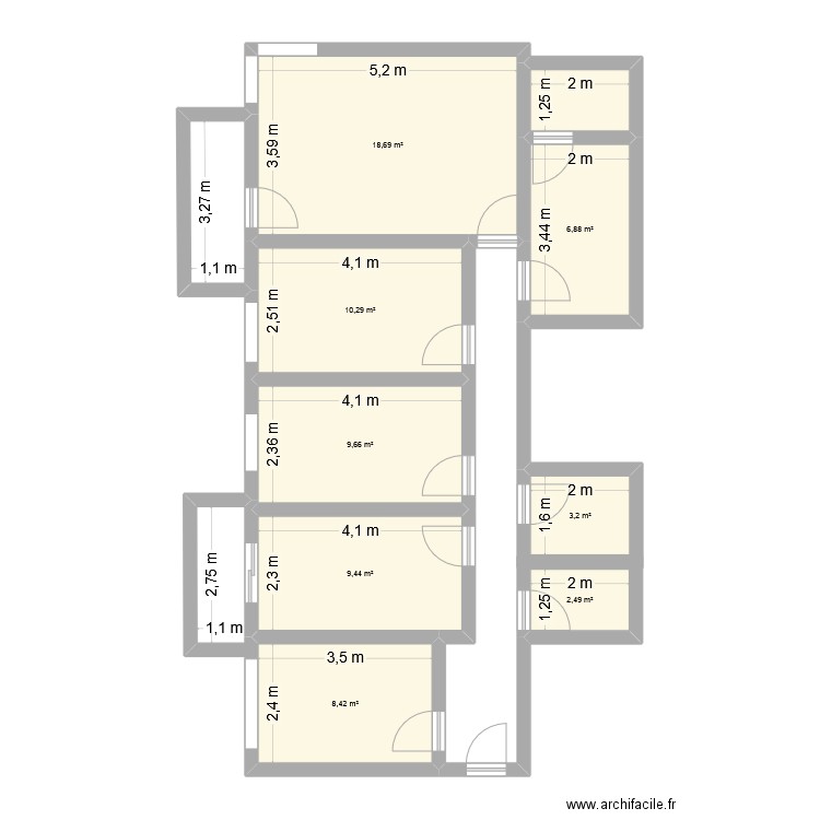 PLANO REAL. Plan de 0 pièce et 0 m2