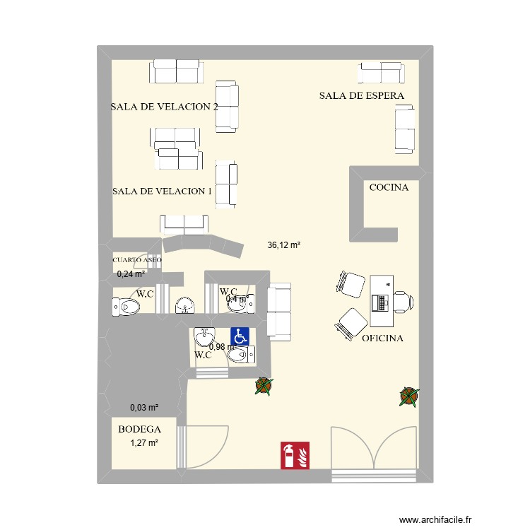 CIRCACIA. Plan de 0 pièce et 0 m2