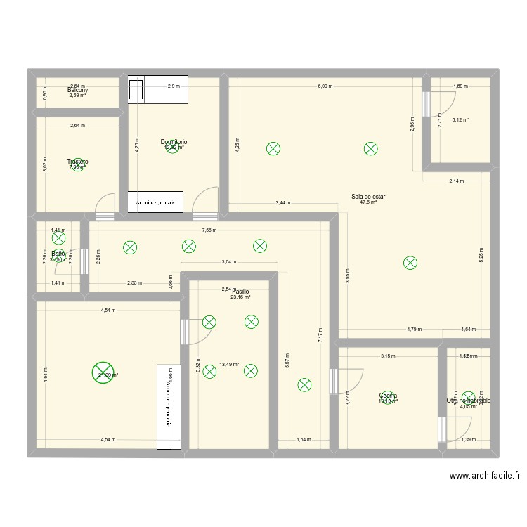 planos casa. Plan de 0 pièce et 0 m2