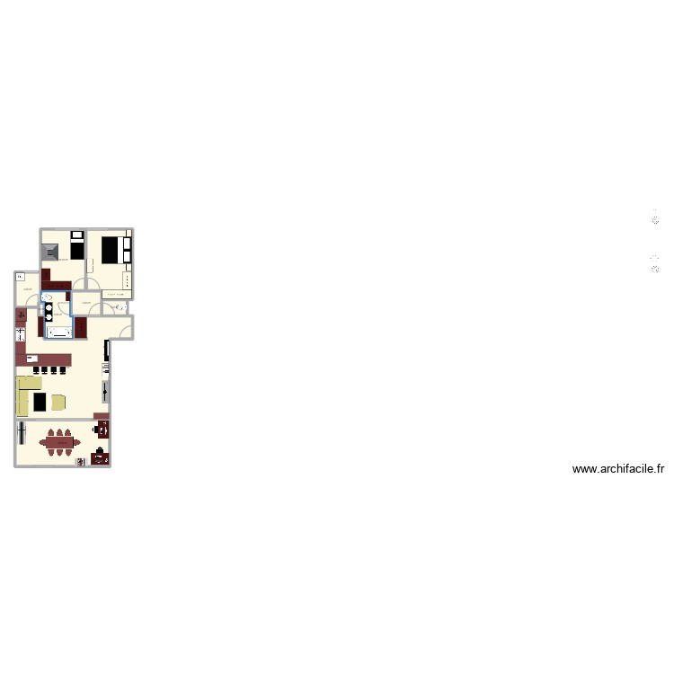 proyecto frances. Plan de 0 pièce et 0 m2