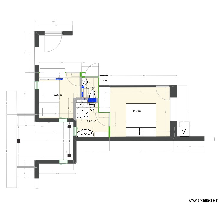 Pl6 Dec-24 sov bad wc. Plan de 0 pièce et 0 m2