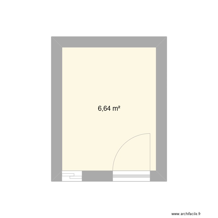 shithole. Plan de 0 pièce et 0 m2