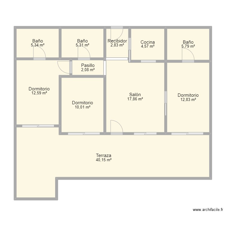Guadalpin Suites. Plan de 0 pièce et 0 m2