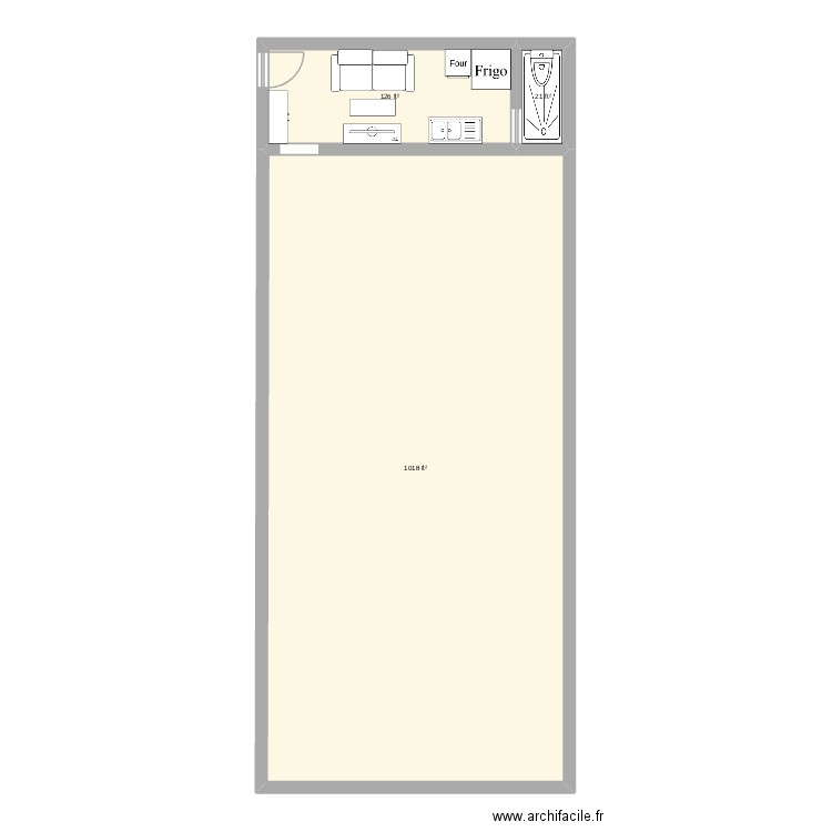dream appartment. Plan de 3 pièces et 108 m2
