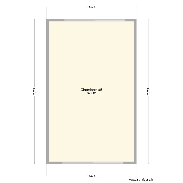 DJA USA Chamber 5. Plan de 0 pièce et 0 m2