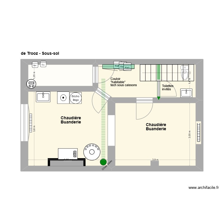 de Trooz. Plan de 0 pièce et 0 m2