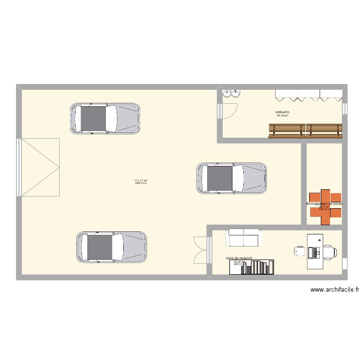 lavado de coches. Plan de 0 pièce et 0 m2