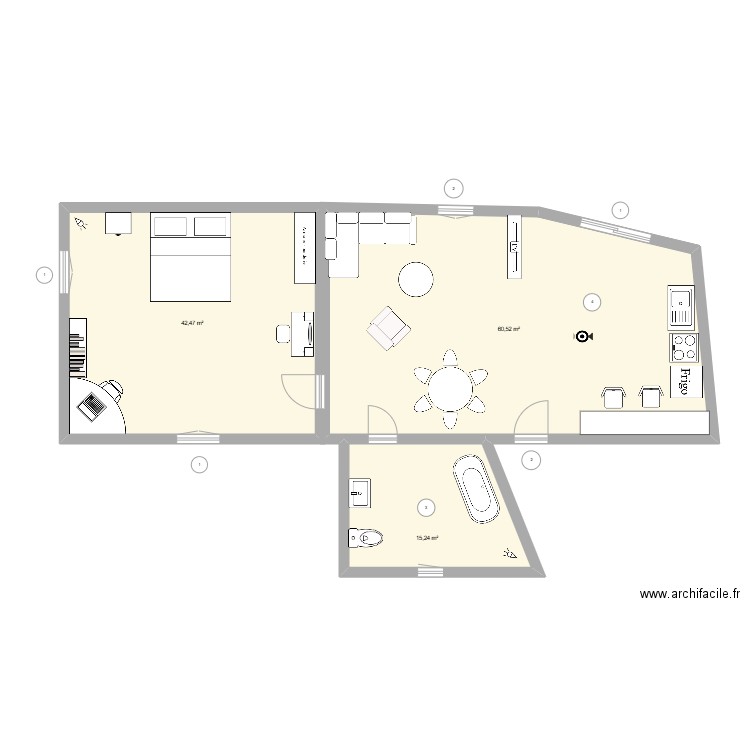 εξυπνο σπιτι 2. Plan de 0 pièce et 0 m2