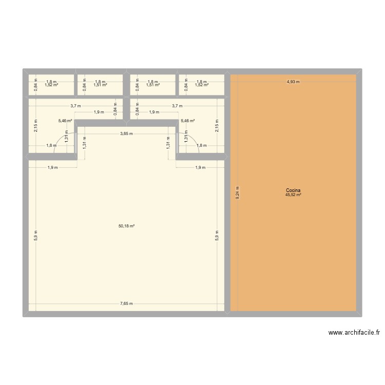 zzzzz. Plan de 0 pièce et 0 m2