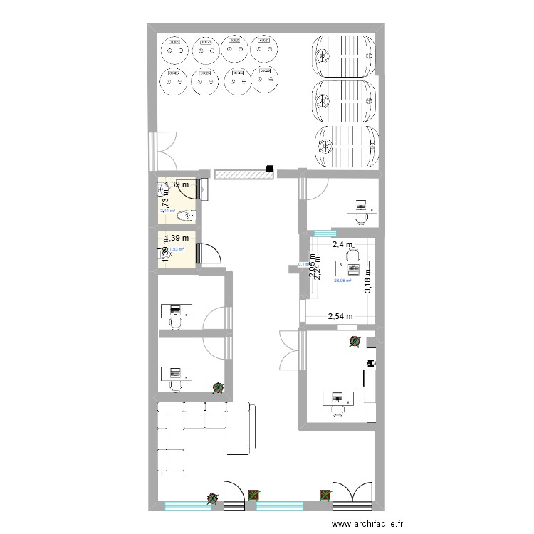 cervecería  brunn. Plan de 0 pièce et 0 m2