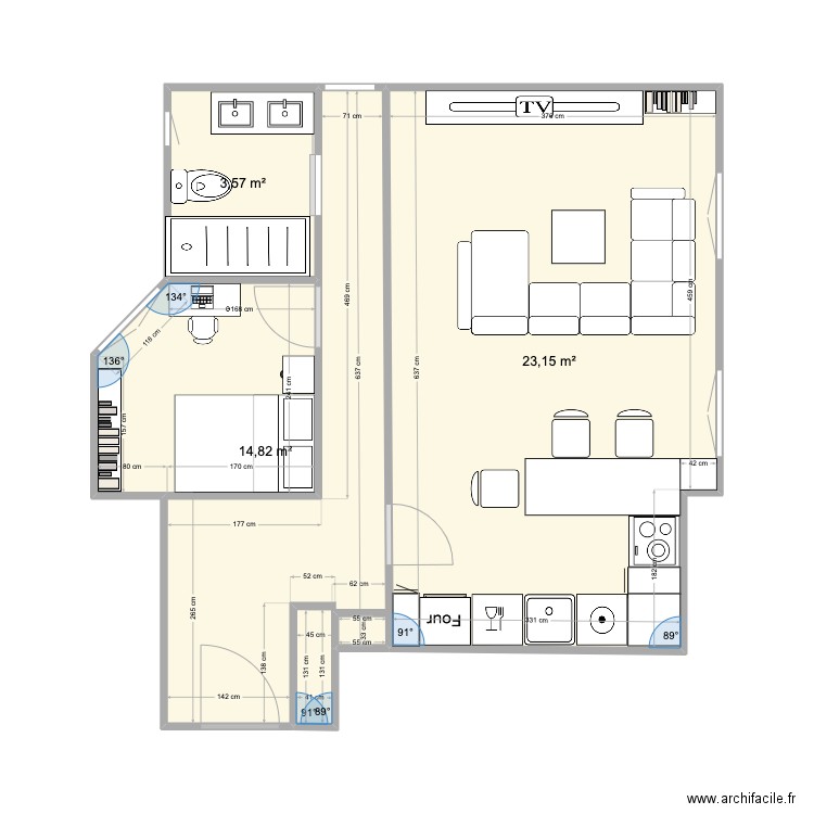 Amueblado de Fabian.. Plan de 0 pièce et 0 m2