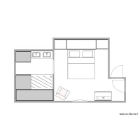 Marssac plan meublé étage 3