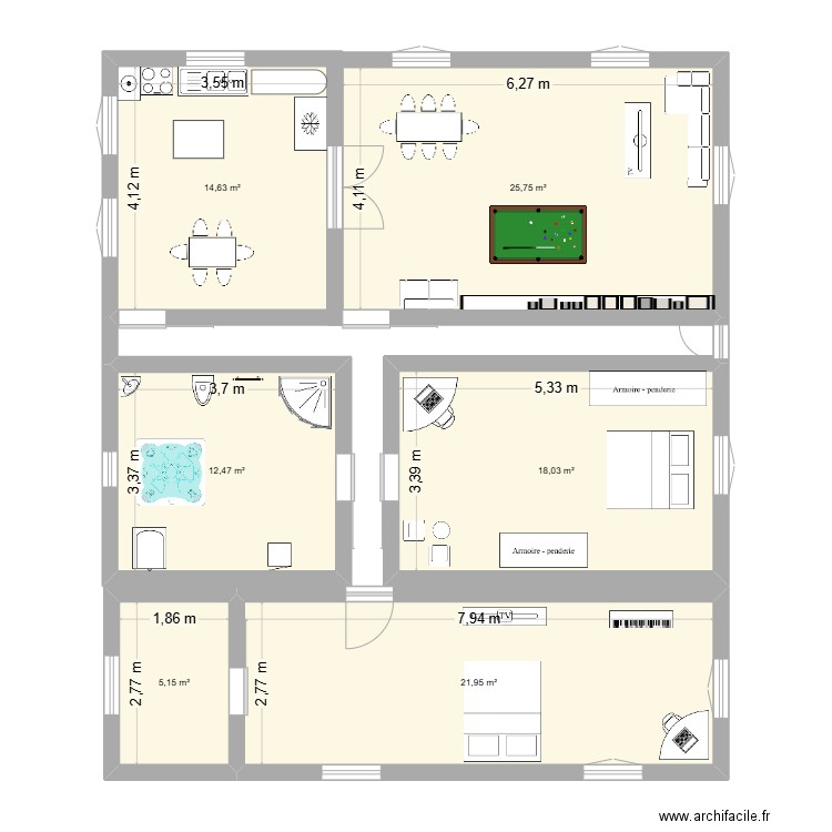Planta de casa nnova. Plan de 0 pièce et 0 m2
