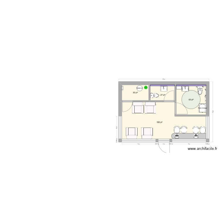 Halte routière V4. Plan de 0 pièce et 0 m2