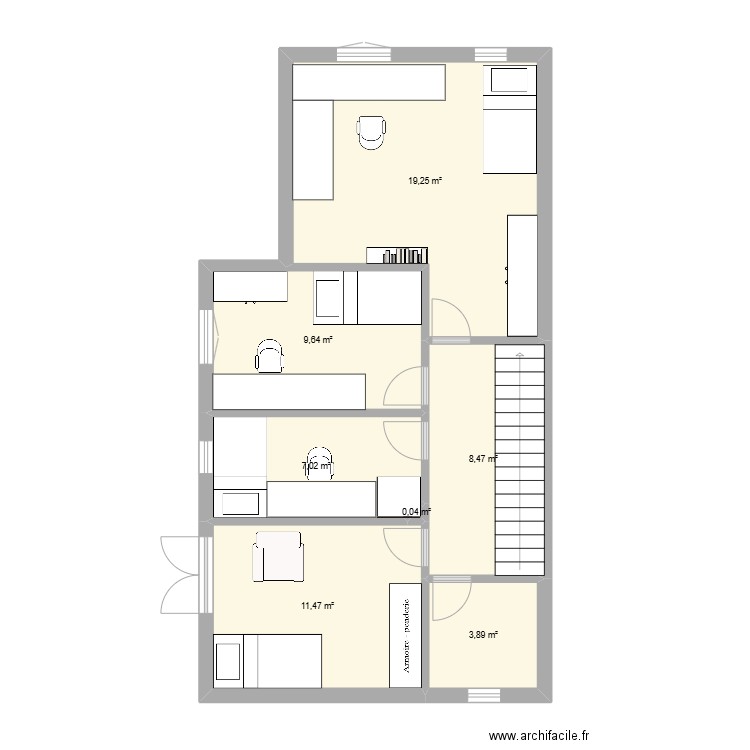 Menjador3. Plan de 0 pièce et 0 m2