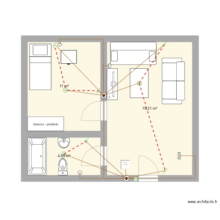 plano gambas . Plan de 0 pièce et 0 m2
