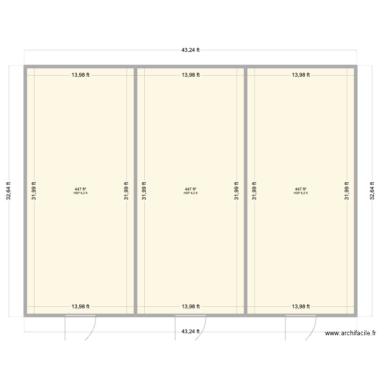 STL Plant (3) 15x33. Plan de 0 pièce et 0 m2