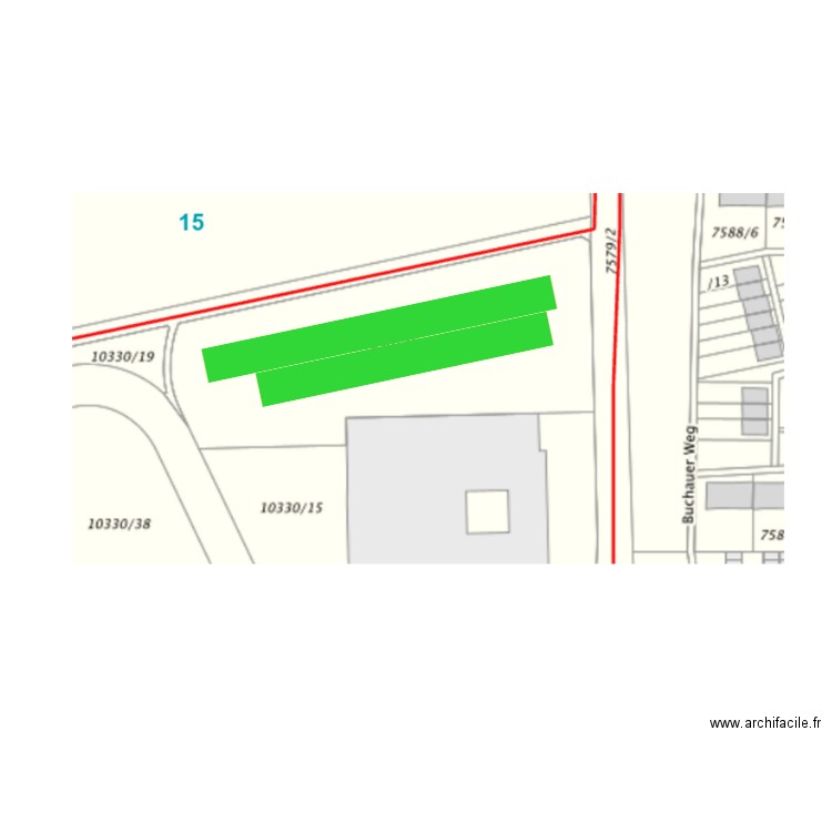 Reutlingen. Plan de 0 pièce et 0 m2