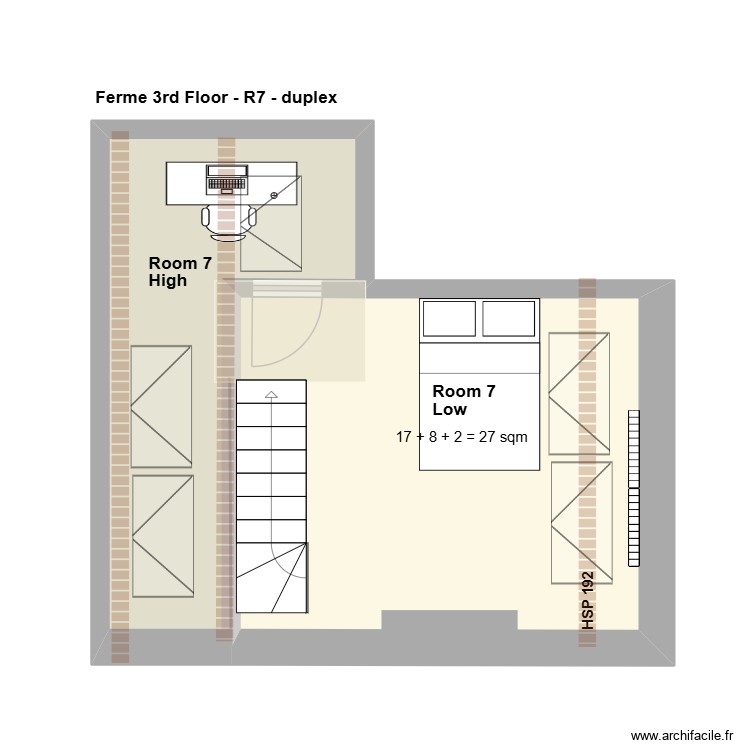 FERME. Plan de 0 pièce et 0 m2