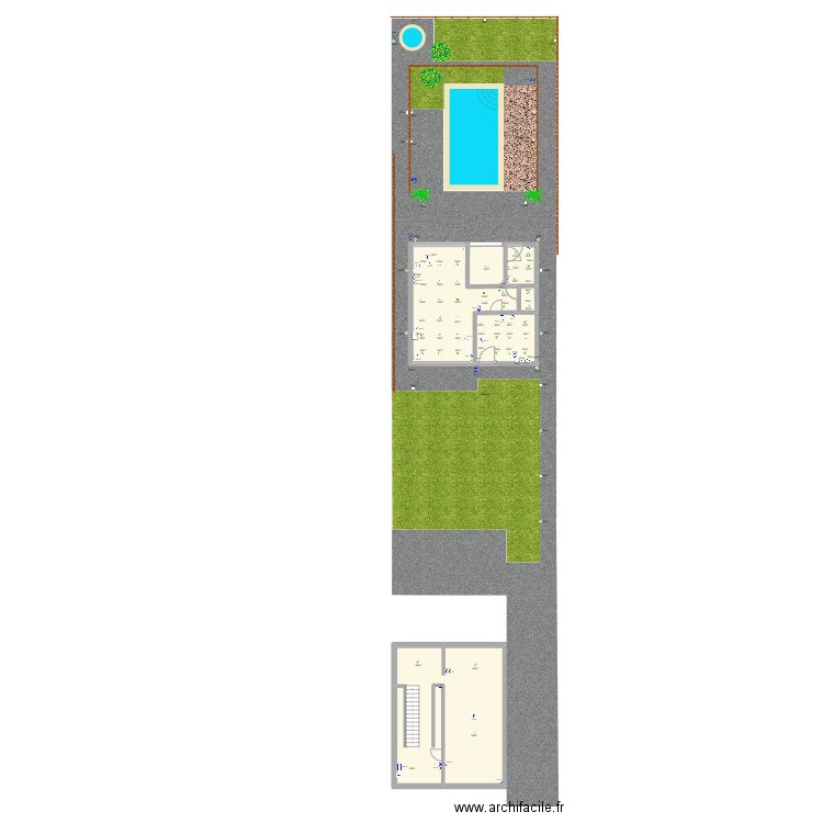 situatieschema. Plan de 0 pièce et 0 m2