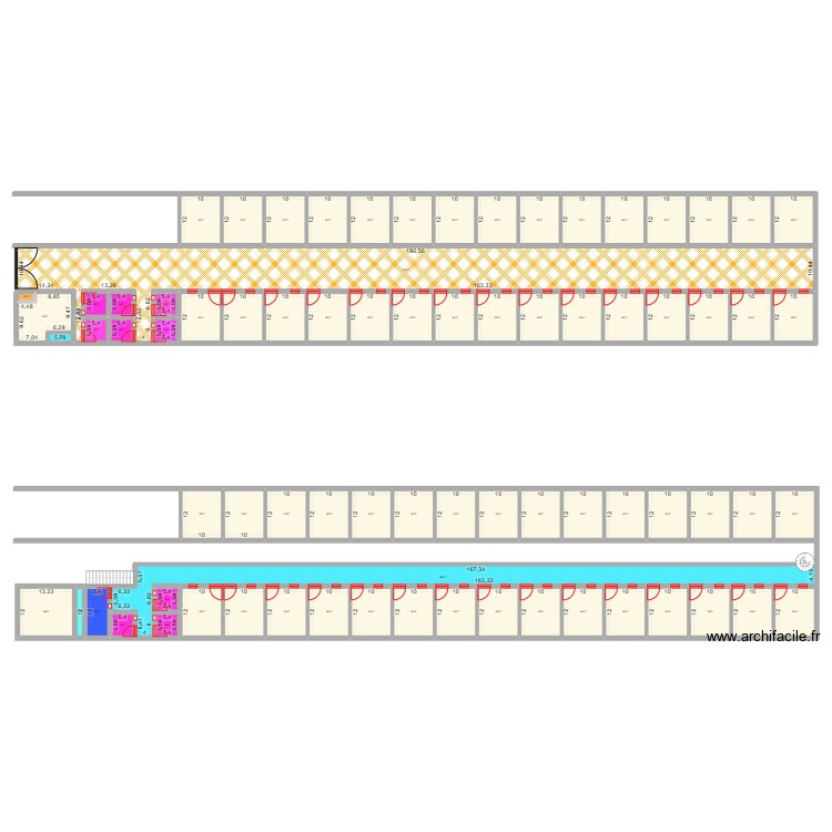piyau draft. Plan de 0 pièce et 0 m2