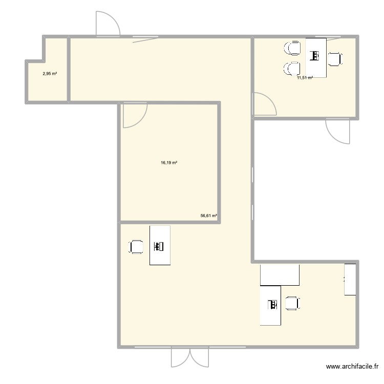 Plan 3 (grand stockage milieu). Plan de 0 pièce et 0 m2 Plan 3 (grand stockage milieu). Plan de 0 pièce et 0 m2