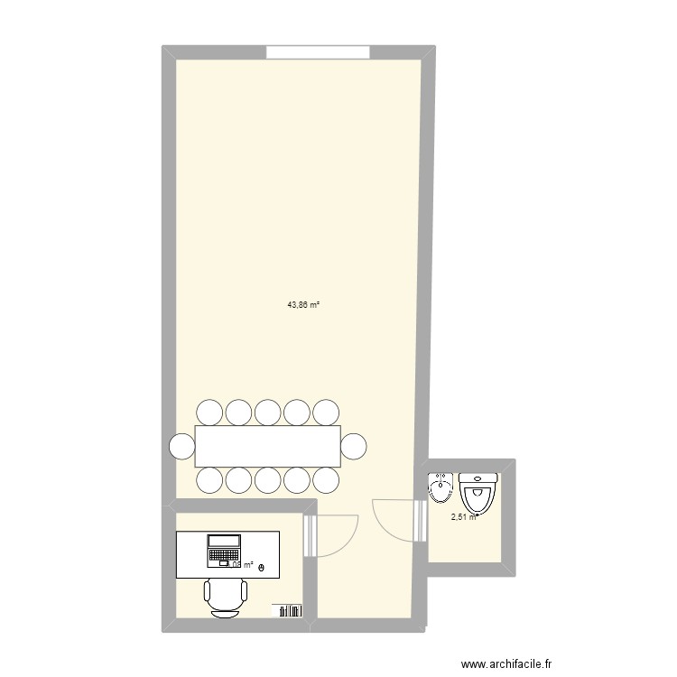 plan E-carritos. Plan de 0 pièce et 0 m2