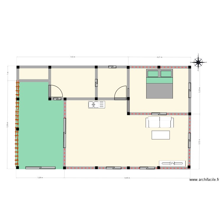 CASA DE CAMOI 3. Plan de 0 pièce et 0 m2