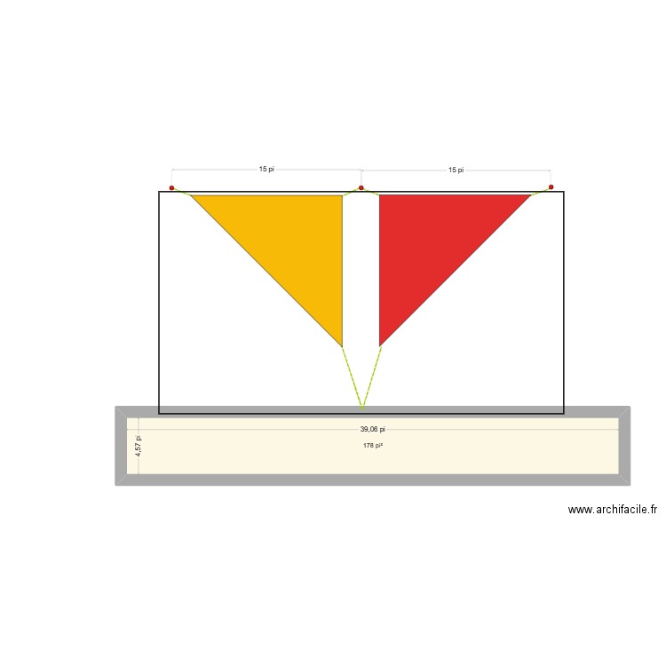 Toile garderie. Plan de 0 pièce et 0 m2