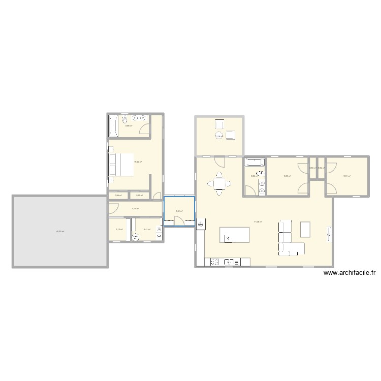 3/2. Plan de 0 pièce et 0 m2