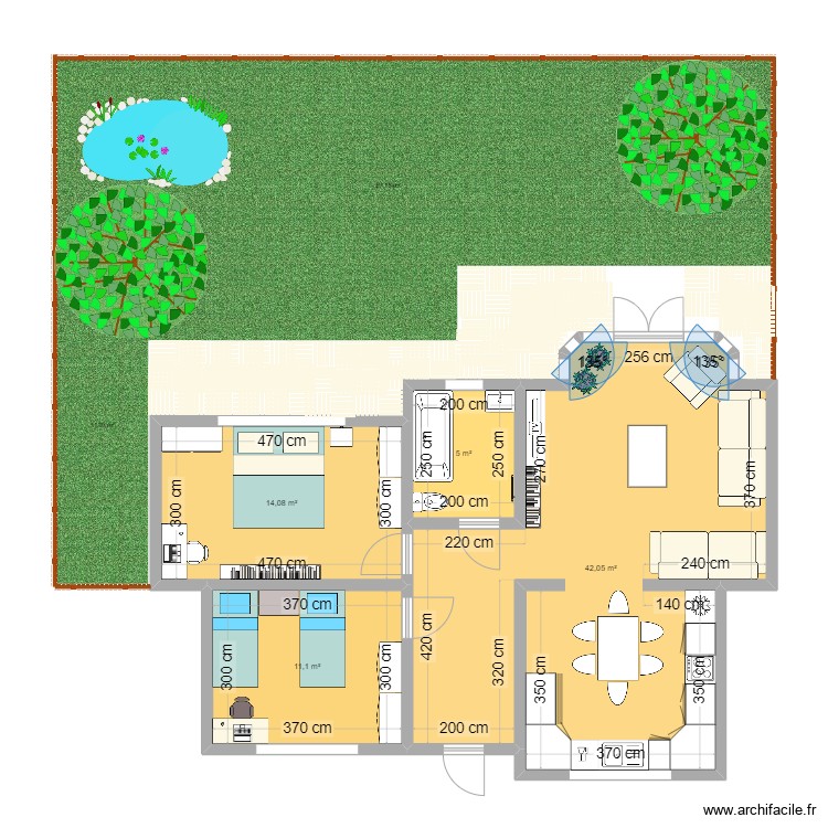 2 BED :). Plan de 0 pièce et 0 m2
