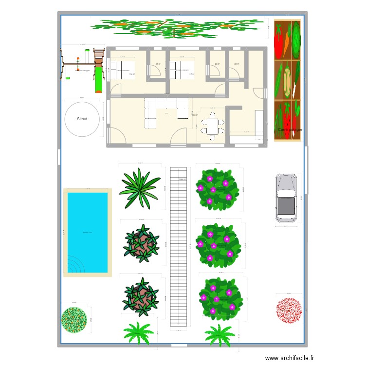 San1. Plan de 0 pièce et 0 m2