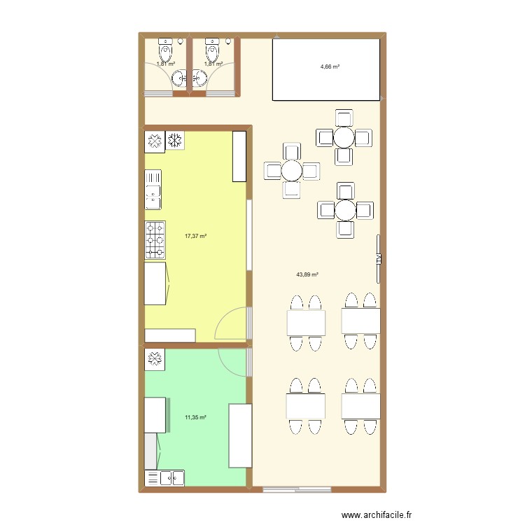 plan. Plan de 0 pièce et 0 m2