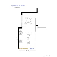 DISTRIBUCION COCINA VERONICA
