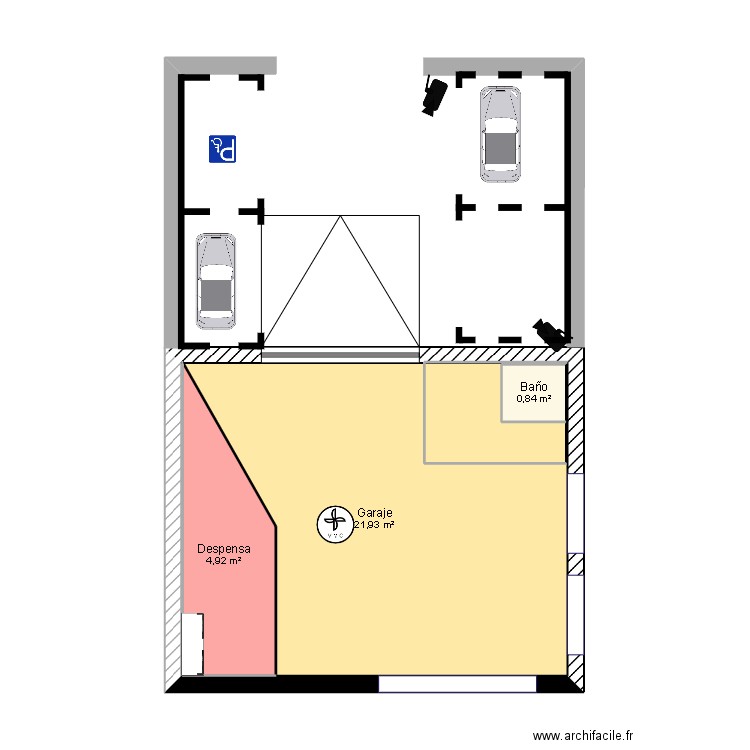 HOLA TALLER. Plan de 0 pièce et 0 m2